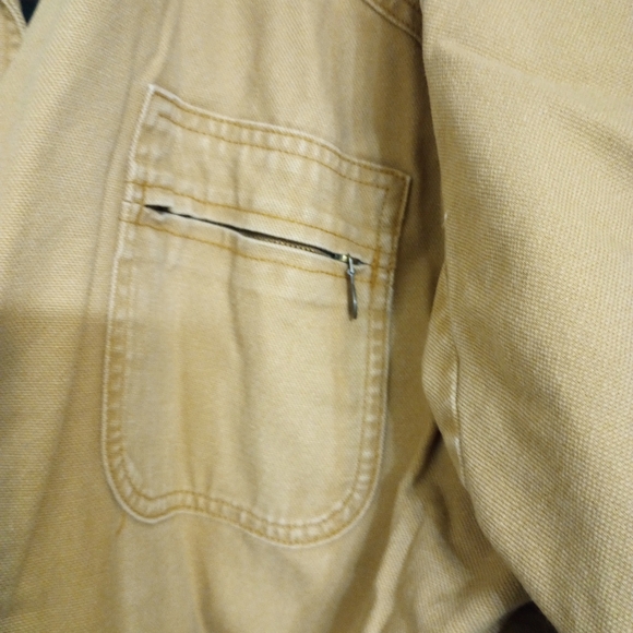 L.L. Bean Men's Vintage 90's Barn/Utility Jacket With Flannel Lining - Picture 7 of 11